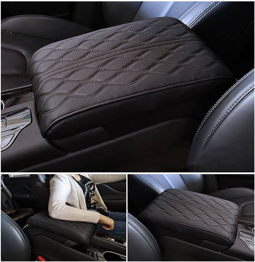 Car Leather Armrest Pad