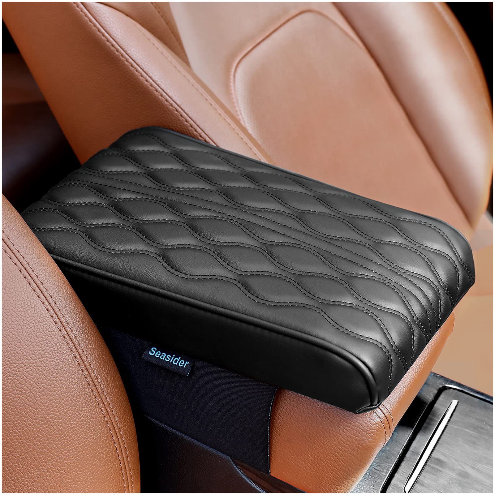 Car Leather Armrest Pad