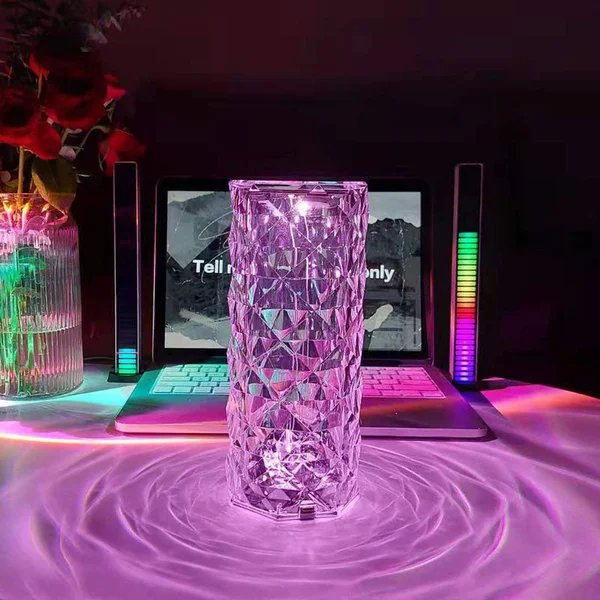 Diamond Crystal Lamp